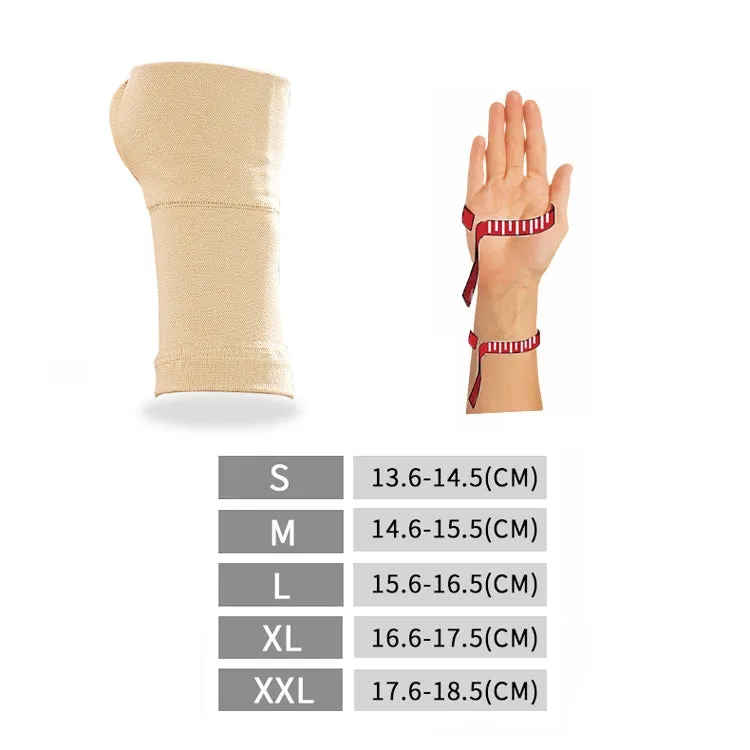 1 Pair Joint Keep Warm Cold Nylon Protection Cover, Specification: XL(Bracers Skin Color)