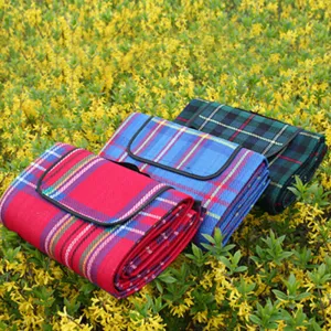 150x200cm Camping Plaid Picnic Beack Mat Blanket Foldable Climb Outdoor Waterproof Beach Blanket Mat Blanket for Picnic Beach