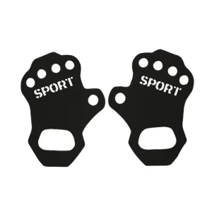 1pair Thin Sports Fitness Anti-Wear And Anti-Slip Palm Protector, Color: M Black