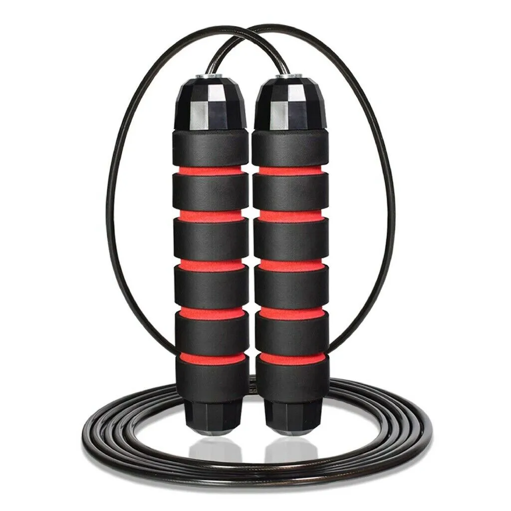 3 x Skipping Ropes Jump Rope Adjustable Fitness Cable Speed Jumping