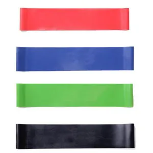 4Pcs 50* 5CM Resistance Bands Yoga Fitness Training Natural Latex Rubber Fitness Gym Strength Practical elastico para exercicios