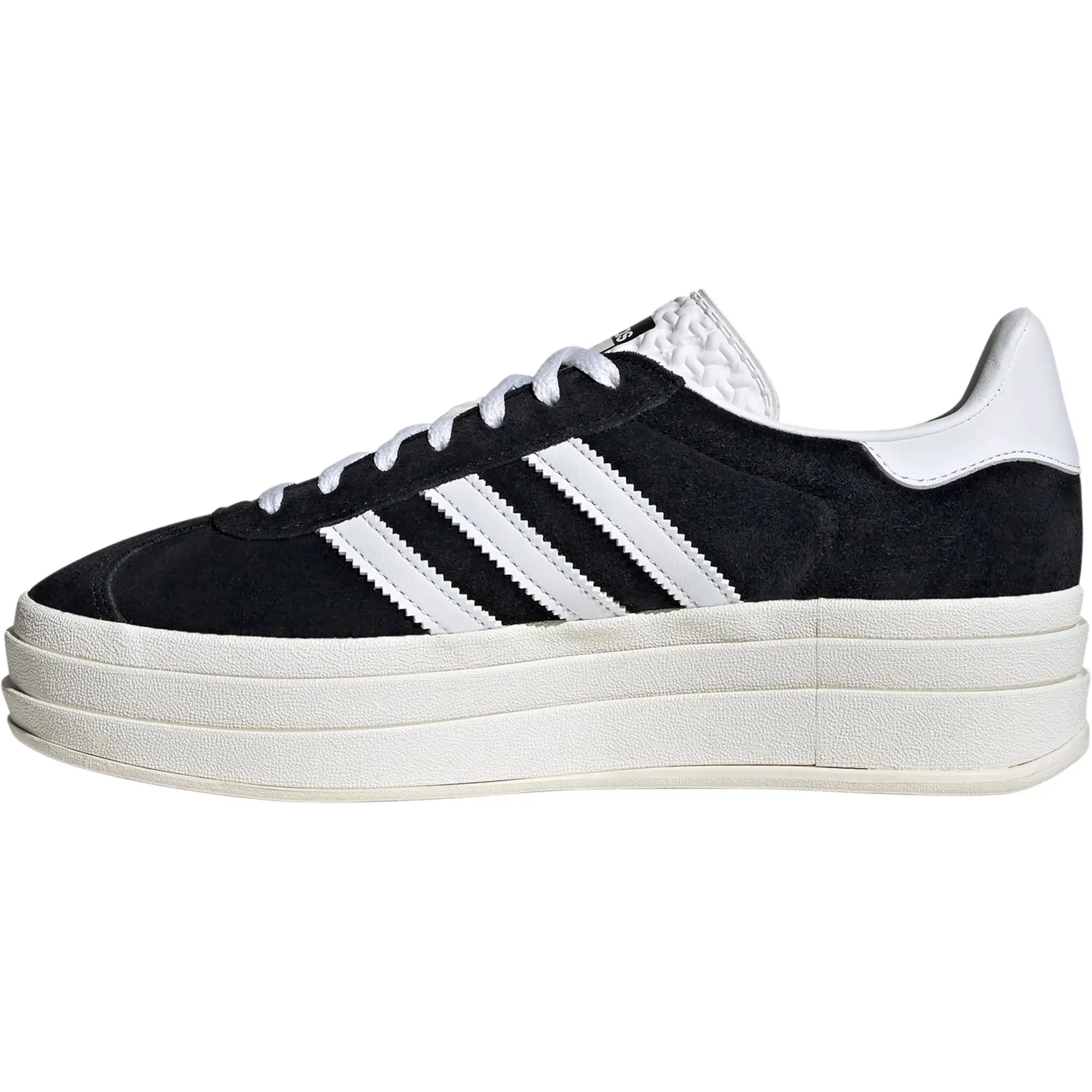 Adidas Women's Gazelle Bold Shoes - Core Black / Cloud White