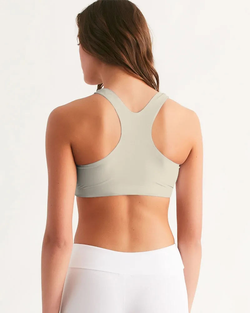 Althea Athletic Creamy Taupe Women's Seamless Sports Bra