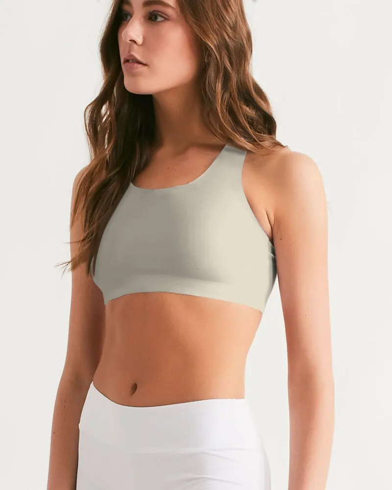 Althea Athletic Creamy Taupe Women's Seamless Sports Bra