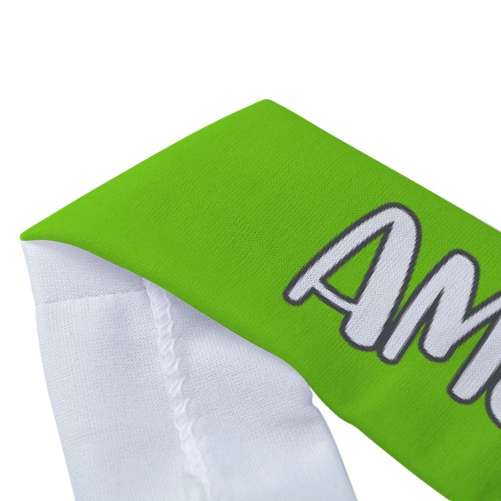 Am&Is Unisex Polyester Magic Scarf Headband - Green