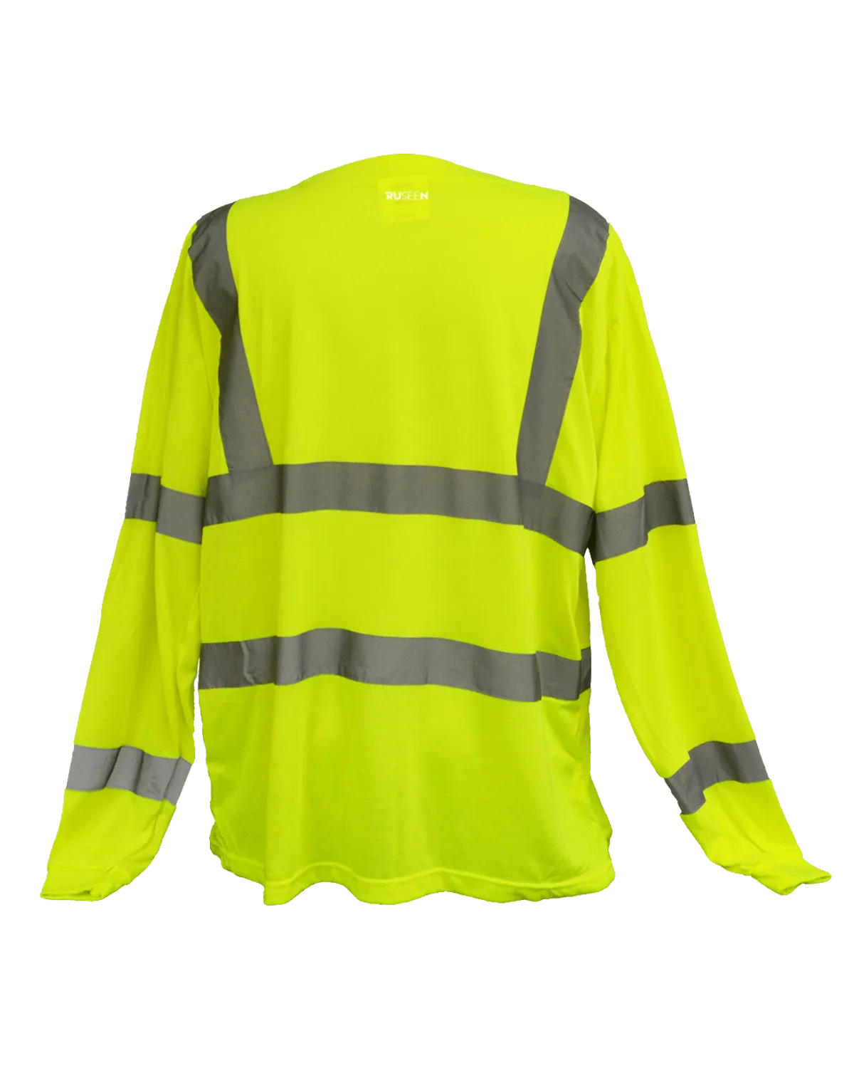 ANSI Class 3 Reflective Long Sleeve Shirt with Pocket-XL Only