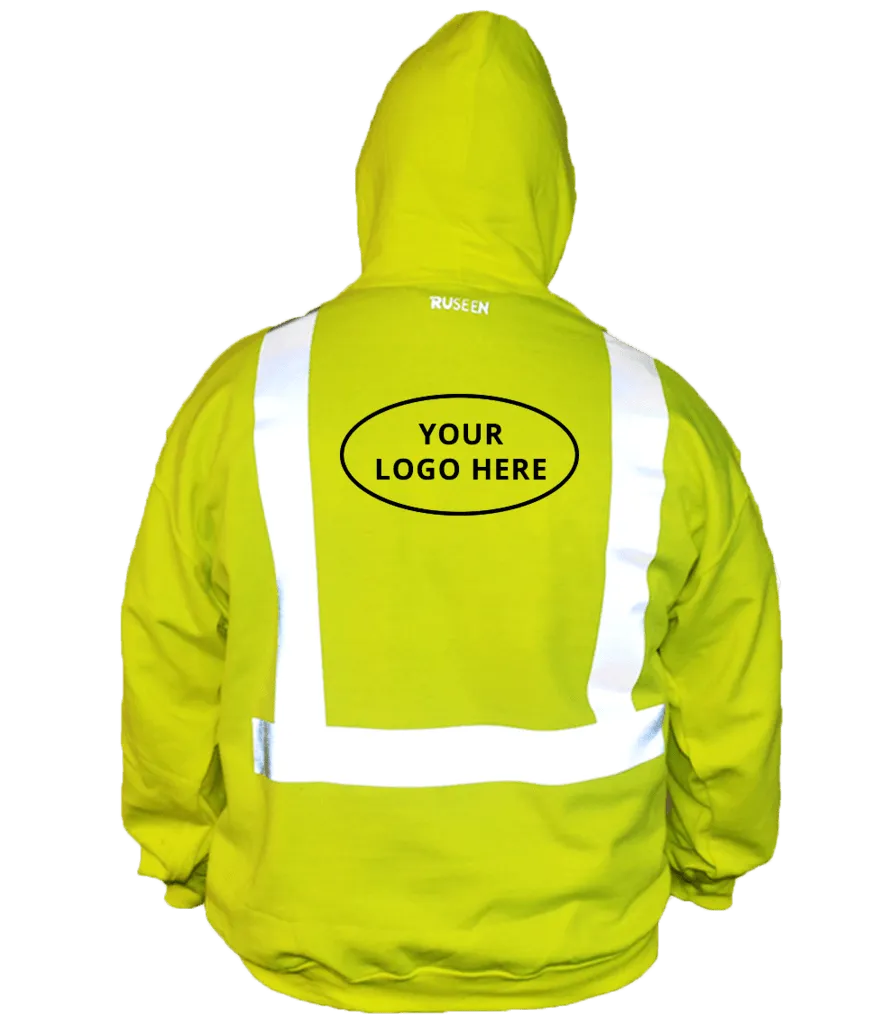 ANSI Reflective Hoodie with Logo