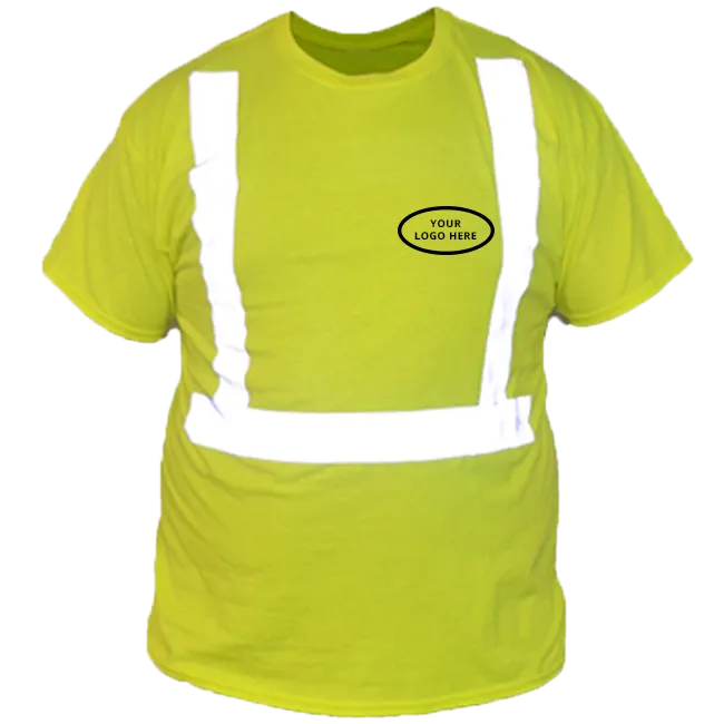 ANSI Short Sleeve Reflective with Custom Graphic