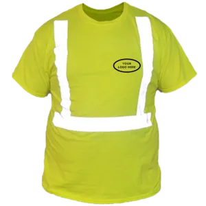 ANSI Short Sleeve Reflective with Custom Graphic