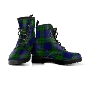 Bannatyne Tartan Leather Boots