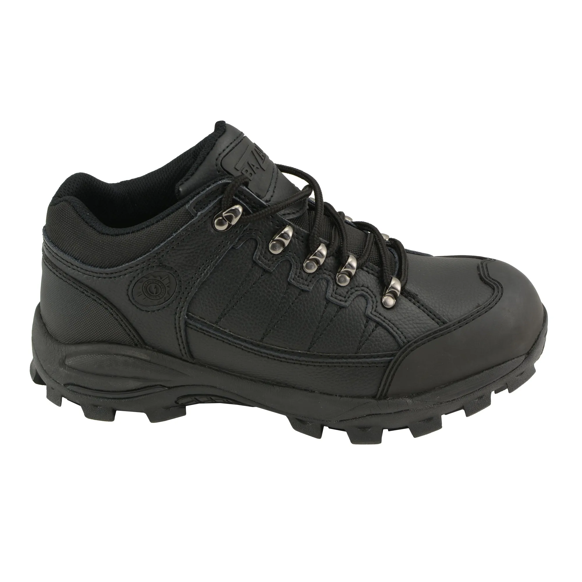 BAZALT-MBM9126-BAZALT-Men's Black Water & Frost Proof Leather Shoe-BLK-7