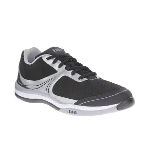 Bloch:  Element Dance Sneaker  | Black & Silver: Full Rubber Sole