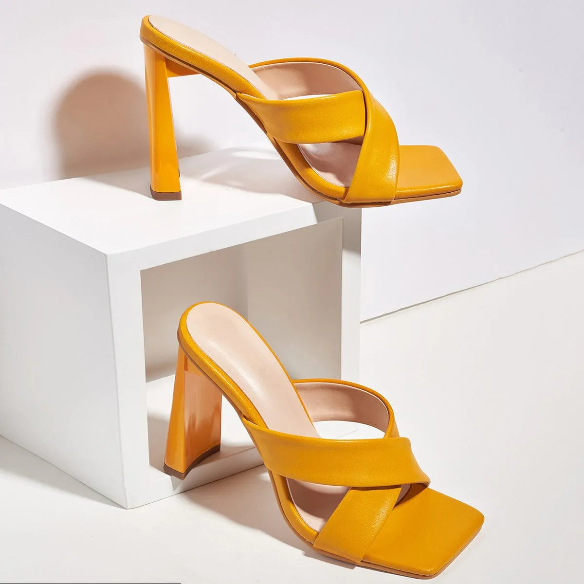 Block Heeled Sandals