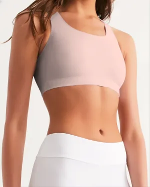 Blush Pastel Women's Seamless Sports Bra