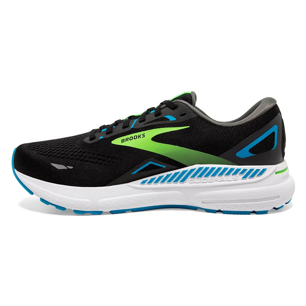 Brooks Adrenaline GTS 23  (Mens) - Black/Hawaiian Ocean/Green