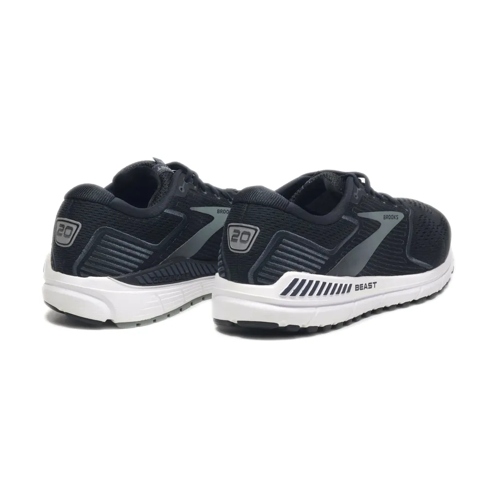 Brooks Beast 20 Sport Shoes Fabric Black Colour For Men