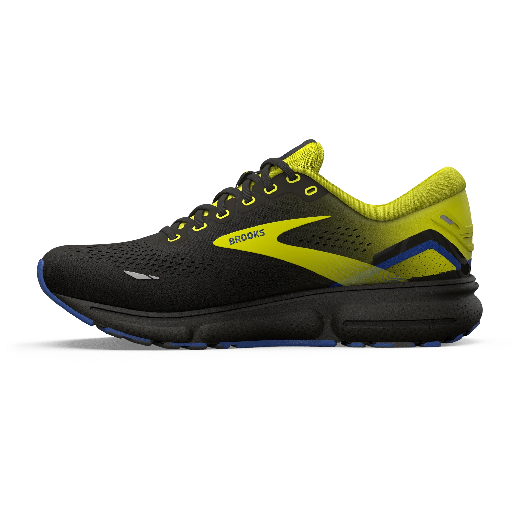 Brooks | Ghost 15 | Men's | Black/Nightlife/Blue