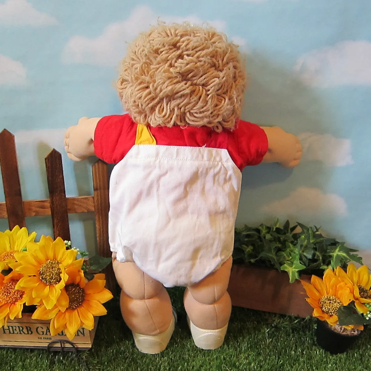 Cabbage Patch Kids Doll - Boy, Light Brown Hair, Blue Eyes, Tooth