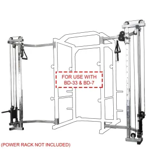 Cable Crossover Attachment for 2x2 Racks