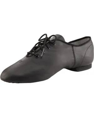 Capezio E-Series Leather Oxford Jazz Shoes - EJ1C Girls/Boys