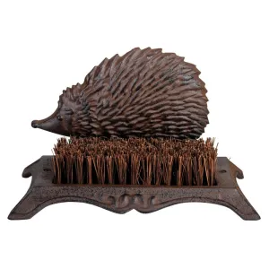 Cast Iron Hedgehog Boot Brush