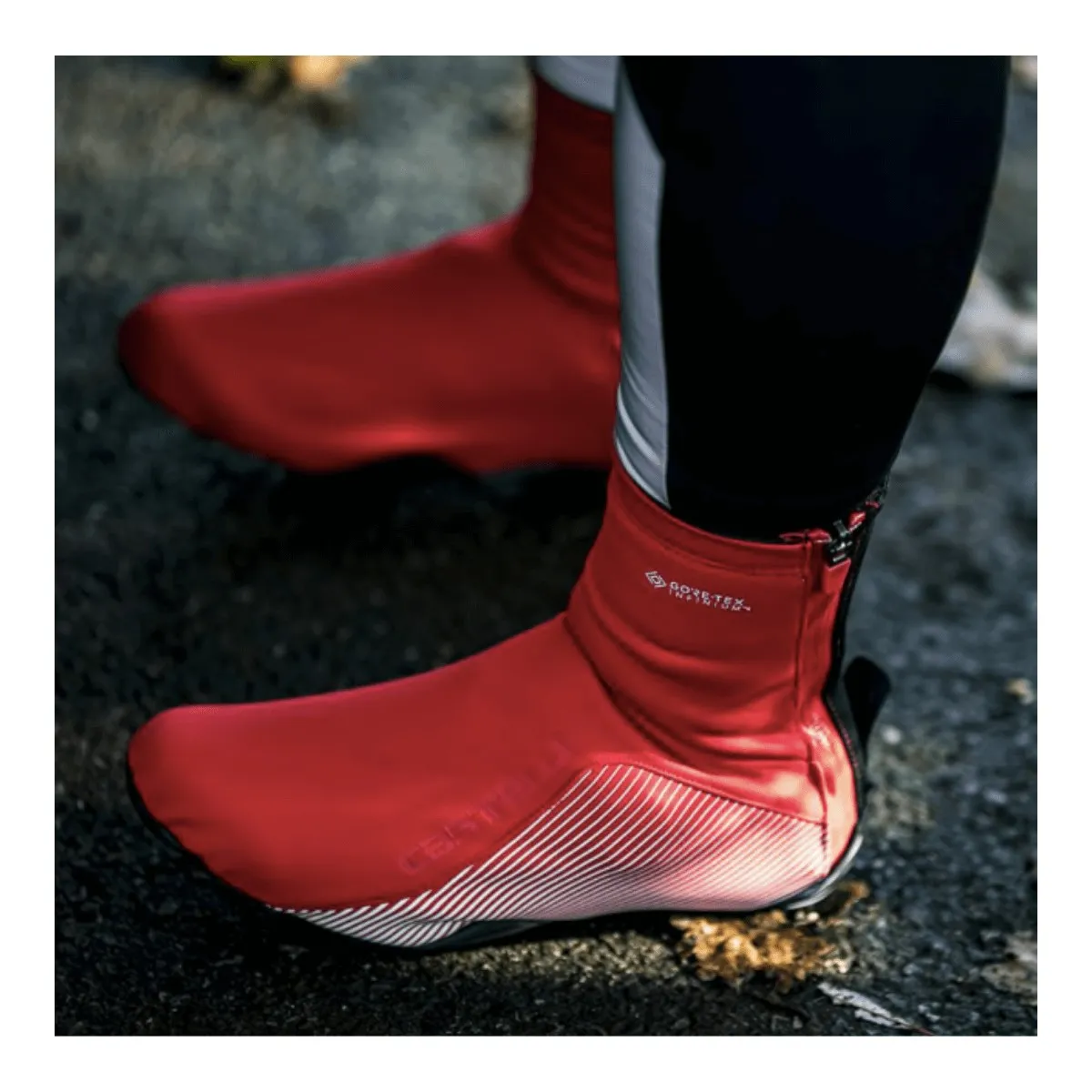 Castelli Dinamica Pink Women Boot Cover