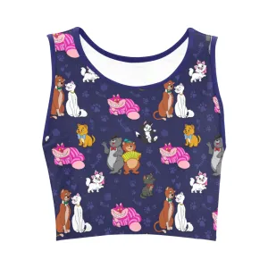 Cat Favorites Women's Crop Top