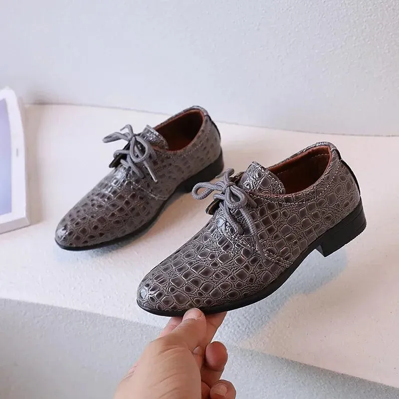 Children's Casual Shoes - Classic Leather Formal Shoes - TSS329