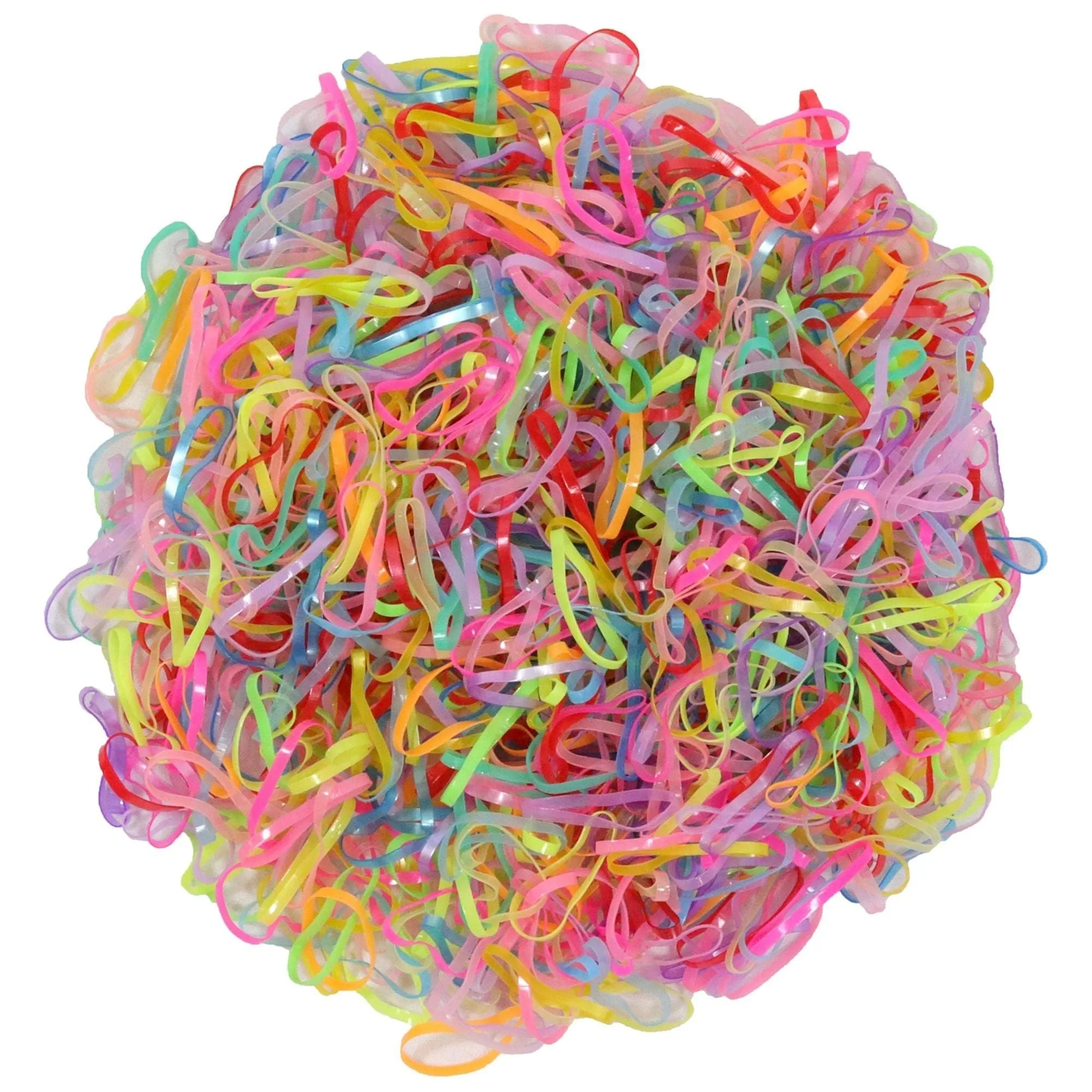 Clear Rubber Bands - 1000 Pack