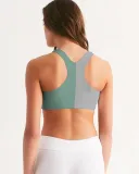 Color Collision Women's Seamless Sports Bra