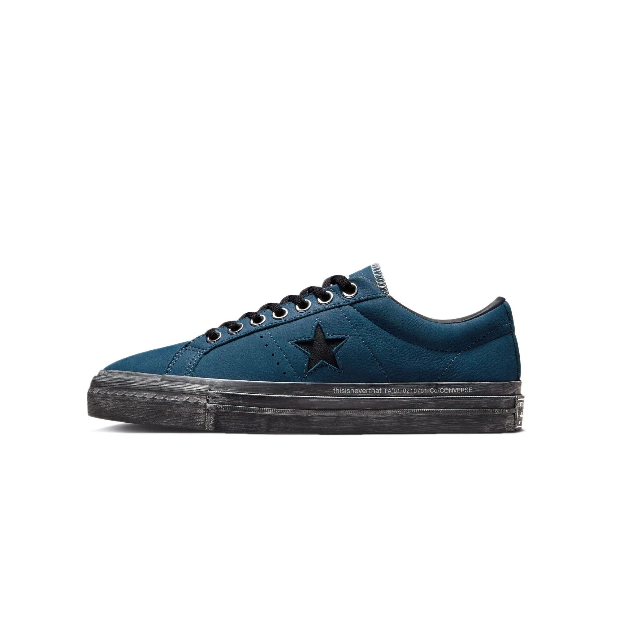 Converse Mens One Star Ox Shoes 'Poseidon/Black'