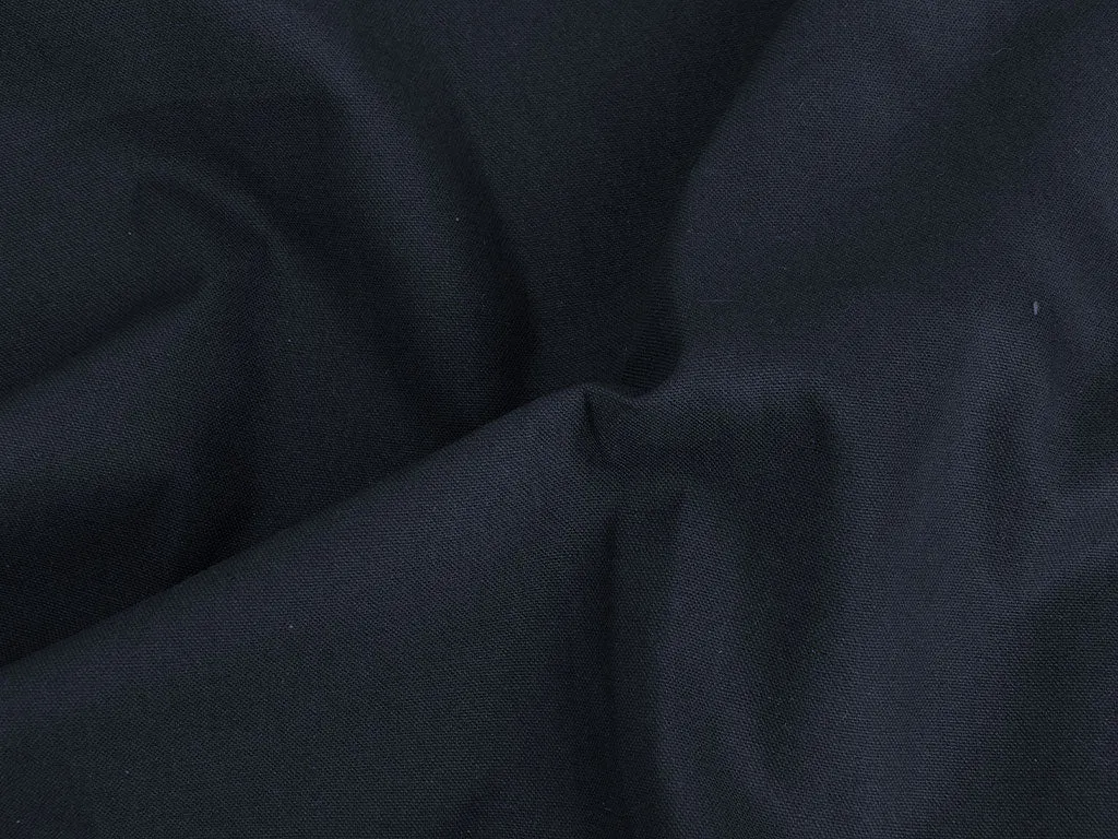 Denim Blue Plain Heavy Cotton Canvas Fabric