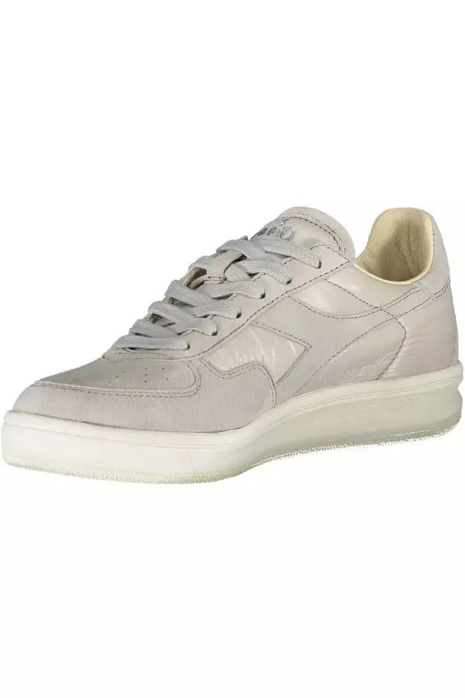 Diadora Gray Fabric Sneaker