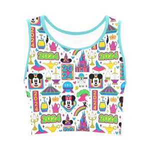 Disney 2024 Women's Crop Top