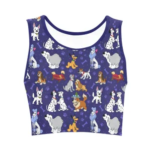 Dog Favorites Women's Crop Top