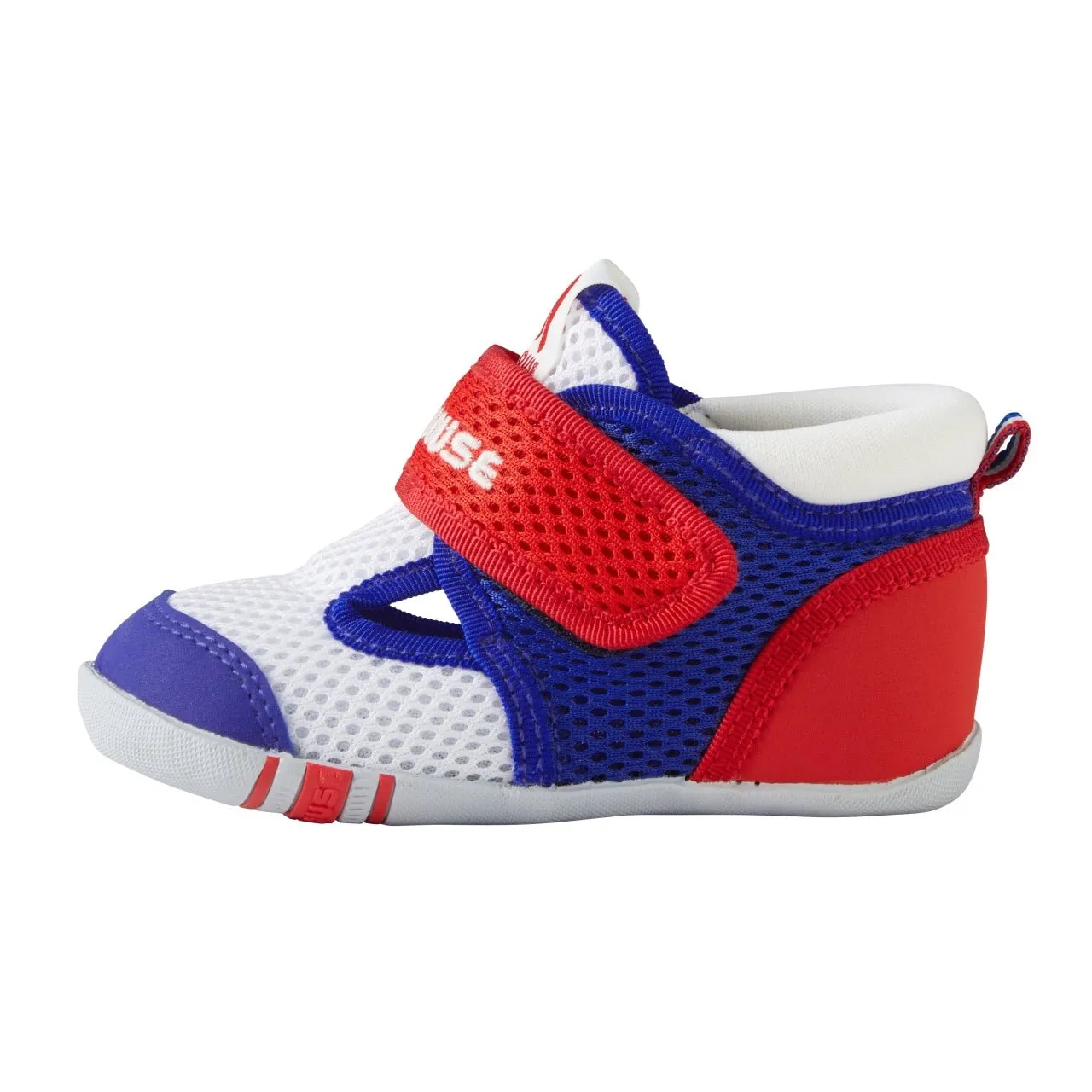 Double Russell First Walker Summer Shoes - Tricolor