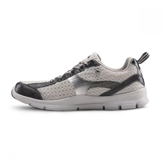 Dr. Comfort Men's Athletic Diabetic Shoes - Chris - Grey