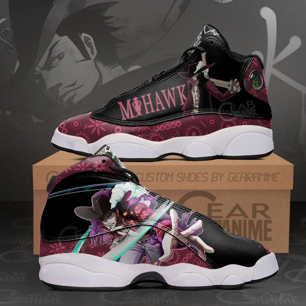 Dracule Mihawk Sneakers Custom Anime OP Shoes