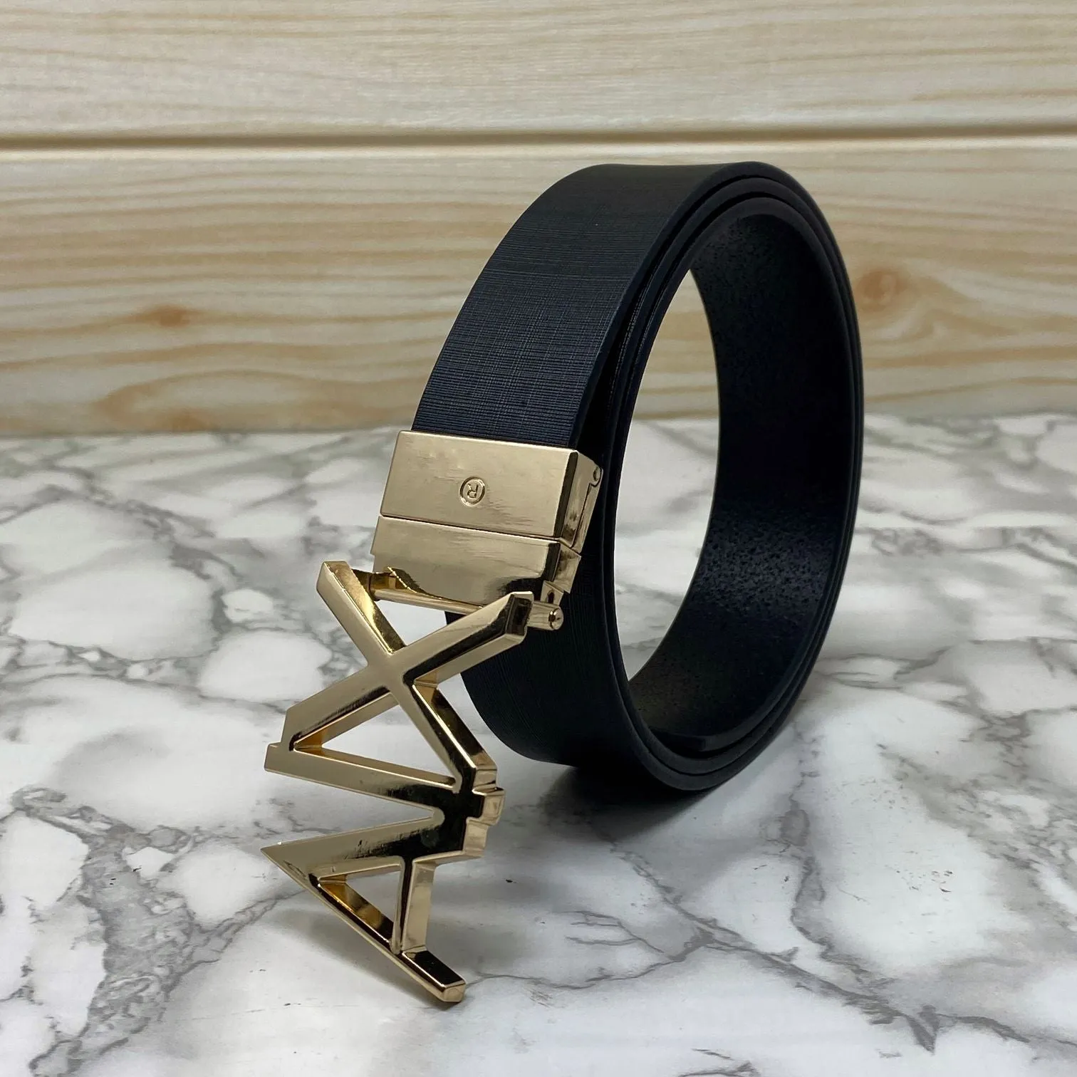 Fashionable AIX Leather Strap Belt -JonasParamount