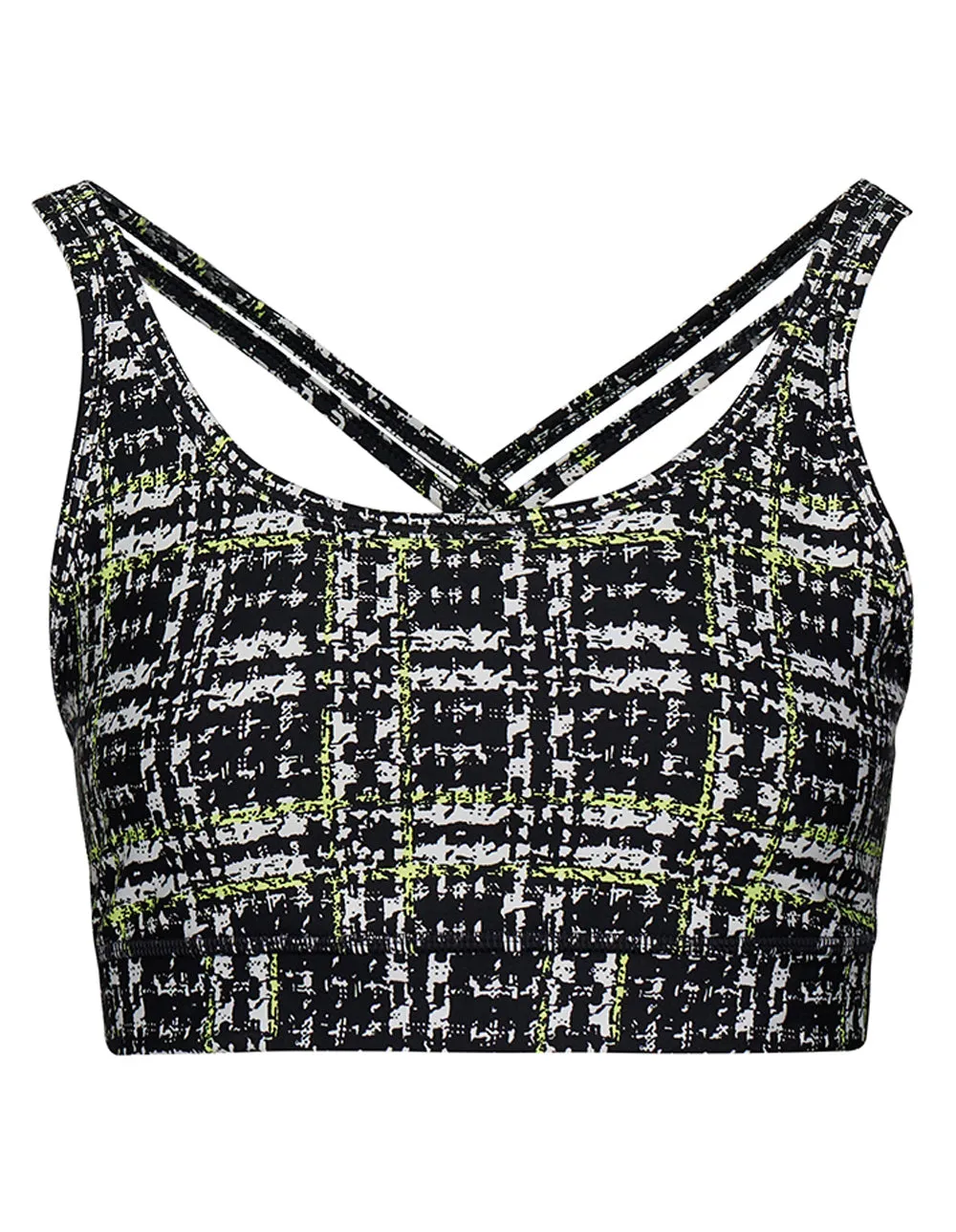 Fitness Printed Boucle Plaid Lingerie