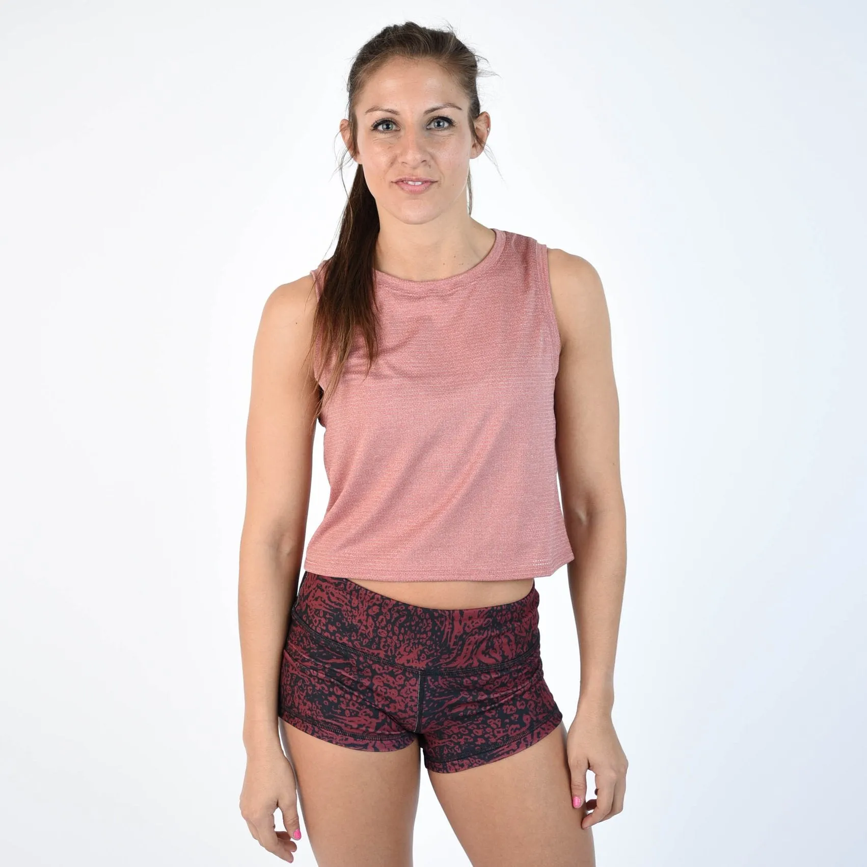 FLEO Dylan Muscle Crop Tank - Bossa Nova