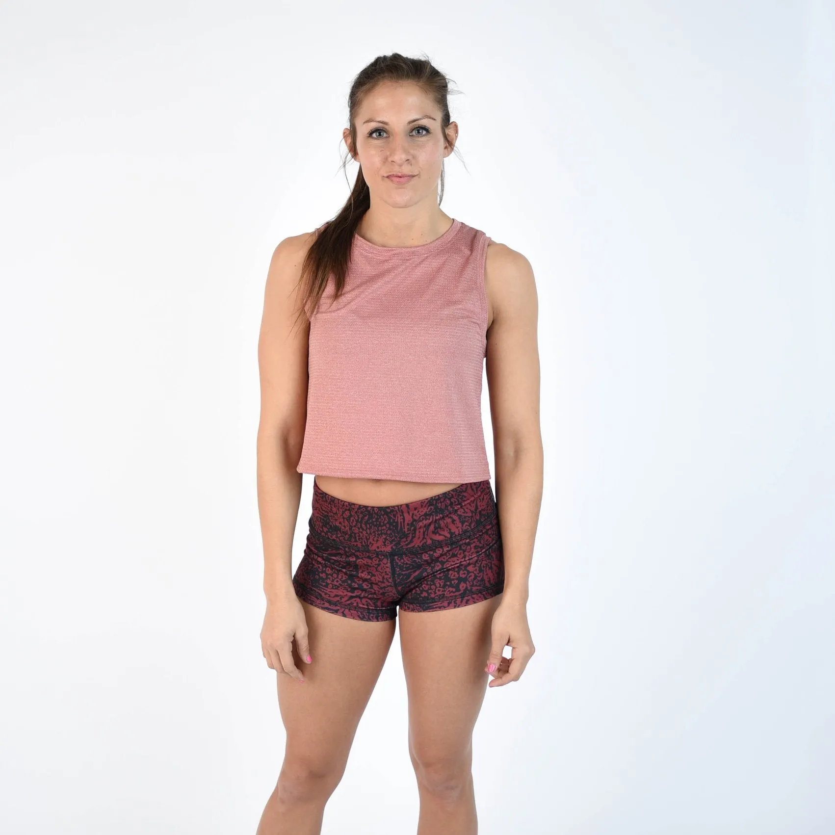 FLEO Dylan Muscle Crop Tank - Bossa Nova