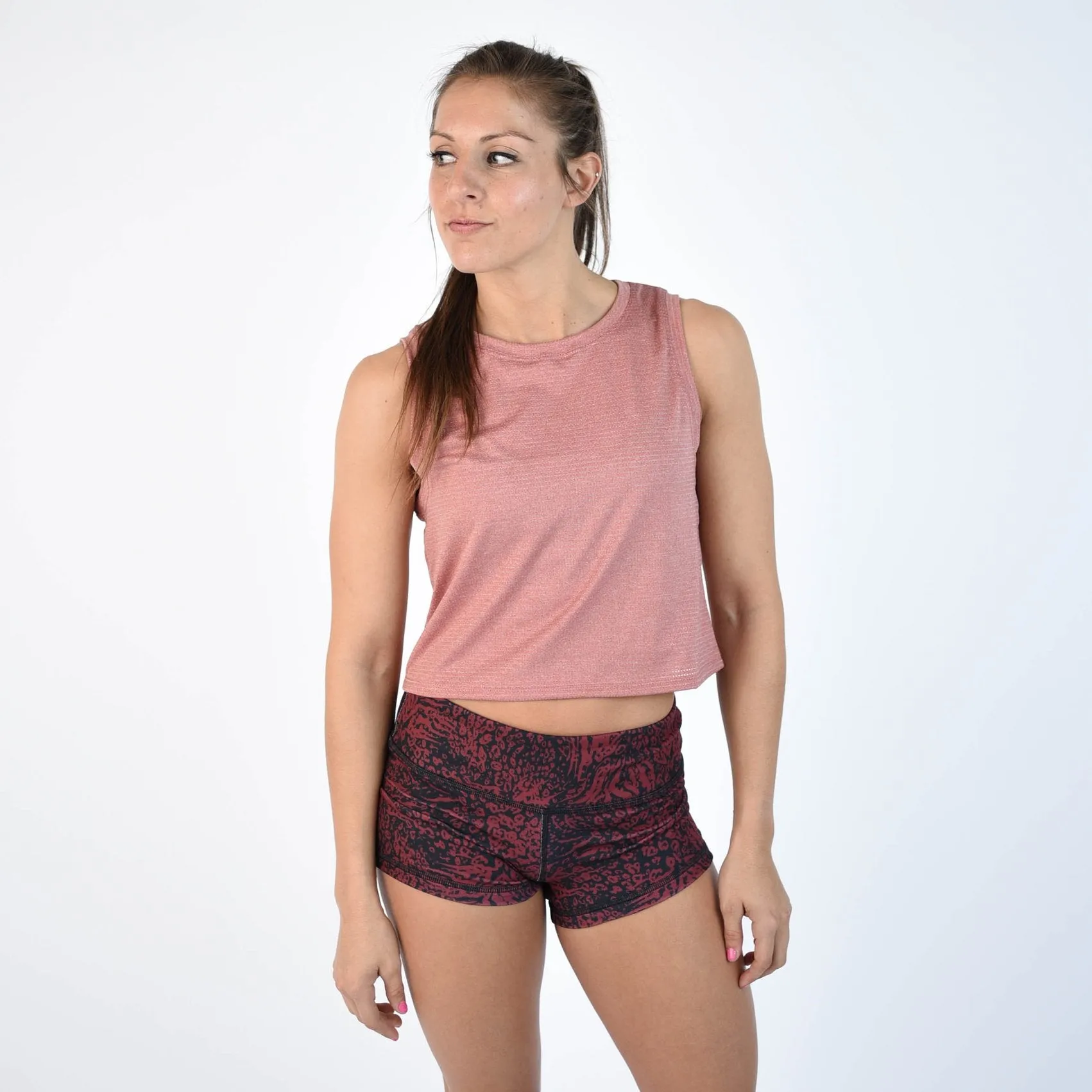 FLEO Dylan Muscle Crop Tank - Bossa Nova