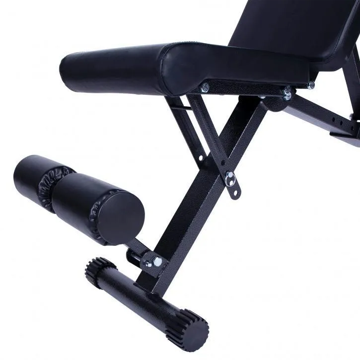 Foldable Weight Bench - Black