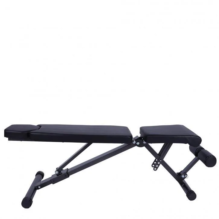 Foldable Weight Bench - Black