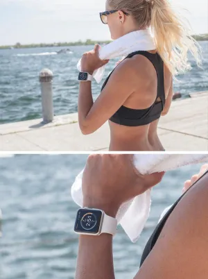 Free Apple Watch Fitness Woman MockUp