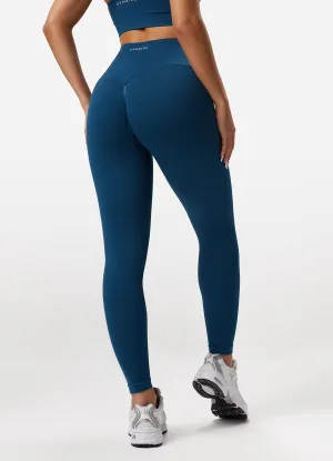 Gym King Sculpt Seamless Legging - Marine Teal