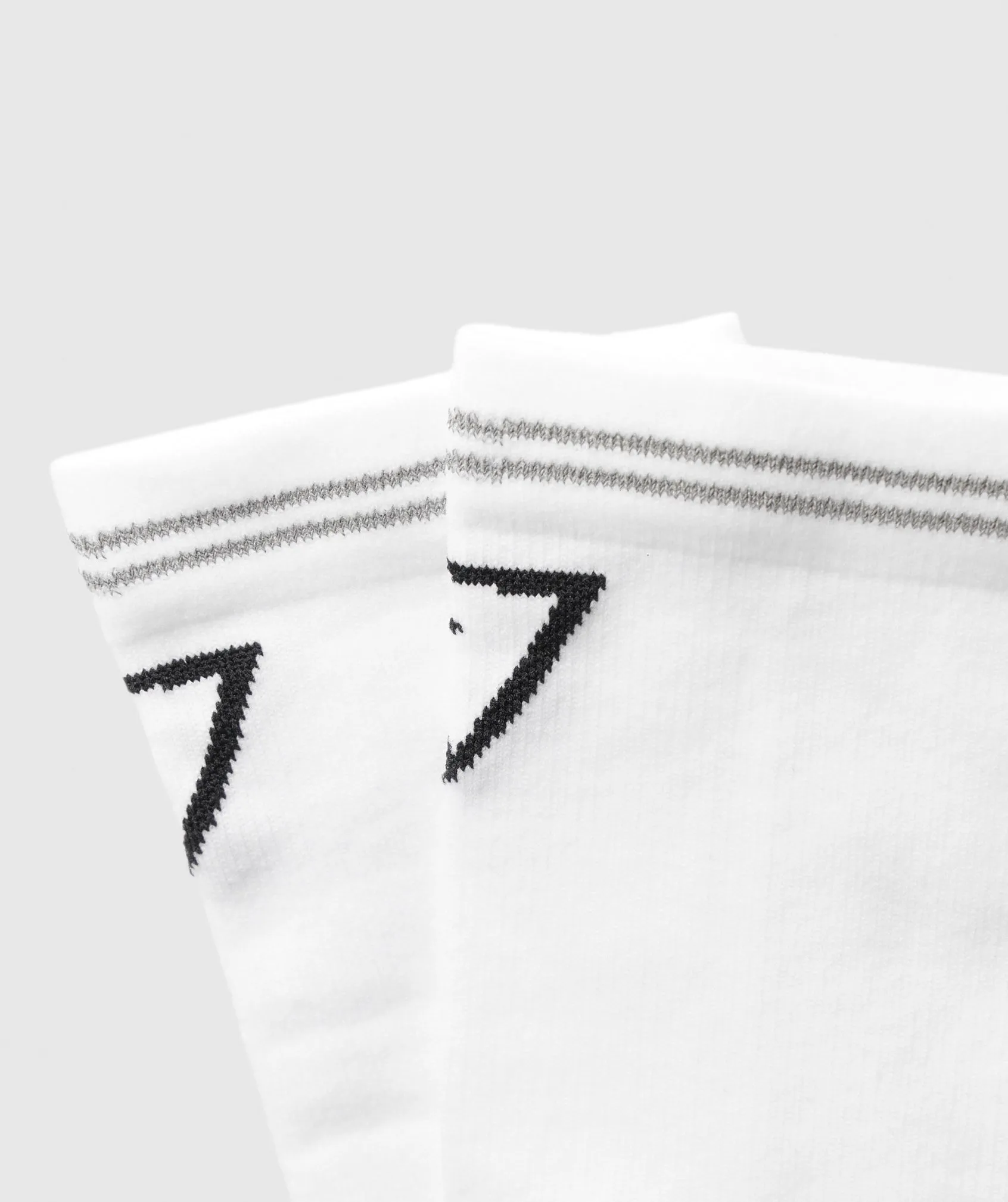 Gymshark Crew Running Socks - White