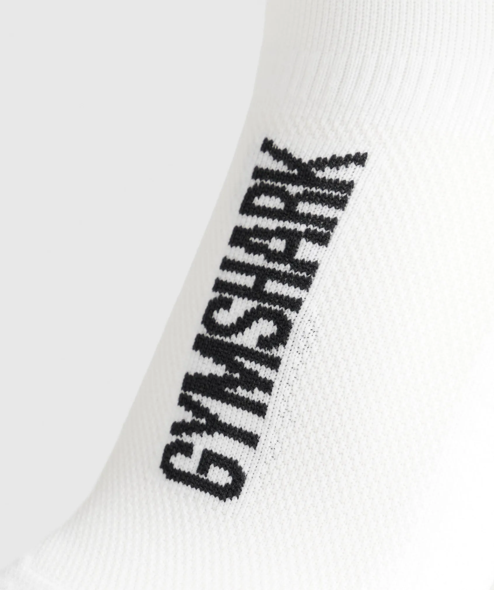 Gymshark Crew Running Socks - White