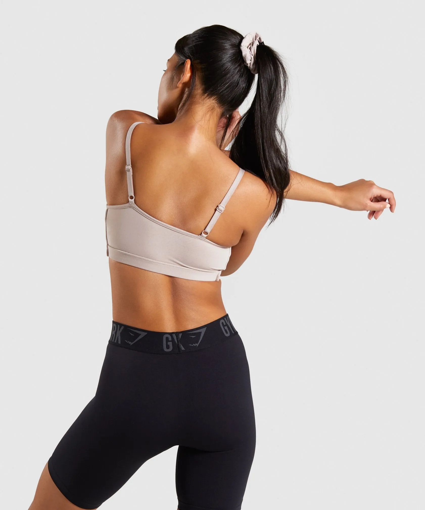 Gymshark Legacy Fitness Sports Bra - Taupe